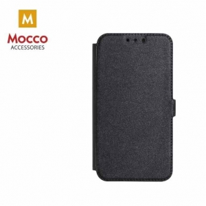 Mocco  Shine Book Case For Apple iPhone XS Max Black
