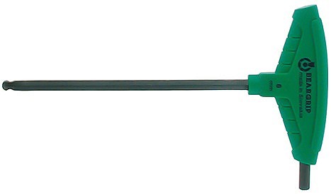 T-KUUSKANT KUULPEA 10MM. 150MM ROHELINE 1K KÄEPIDE BEARGRIP