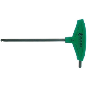 T-KUUSKANT KUULPEA 10MM. 150MM ROHELINE 1K KÄEPIDE BEARGRIP