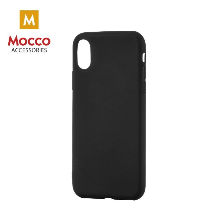 Mocco Ultra Slim Soft Matte 0.3 mm Silicone Case for Huawei P40 Black