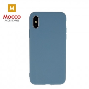 Mocco Ultra Slim Soft Matte 0.3 mm Матовый Силиконовый чехол для Huawei P40 Светло Синий