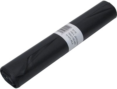 PRÜGIKOTID (PRÜGIKOTT) 150L / 10TK 750X1150X0.045 MUST