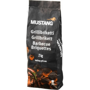 GRILLBRIKETT 2.0KG MUSTANG