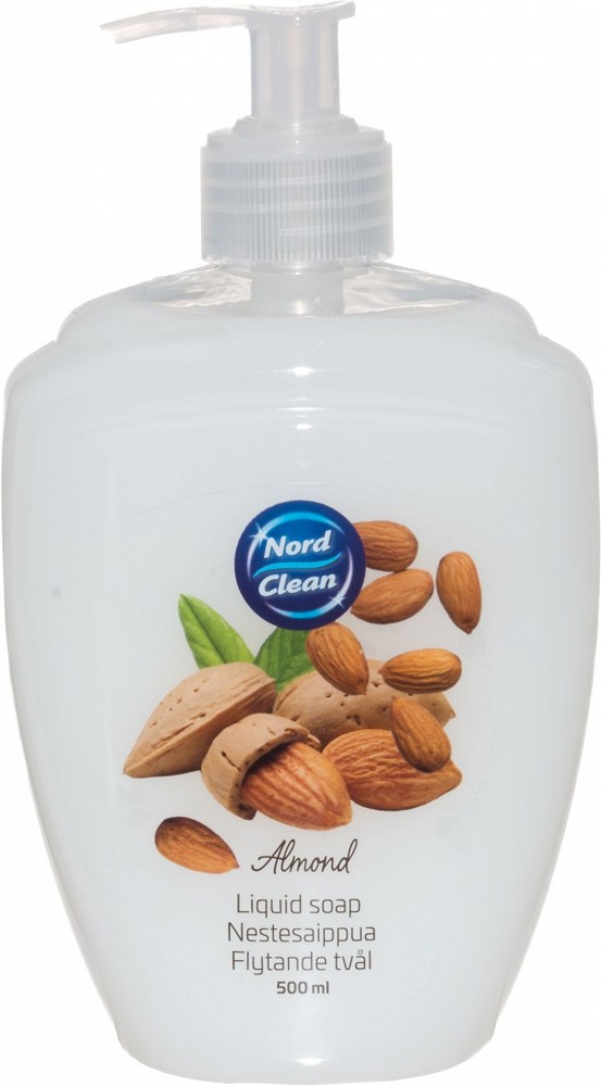 KÄTEPESU SEEP (VEDELSEEP) "ALMOND" PUMBAGA 500ML NORD CLEAN