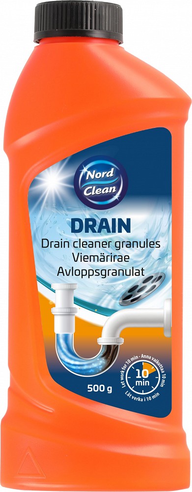 KANALISATSIOONI TORU PUHASTAJA / AVAJA GRAANULID "DRAIN GRANULES" 500G NORD CLEAN
