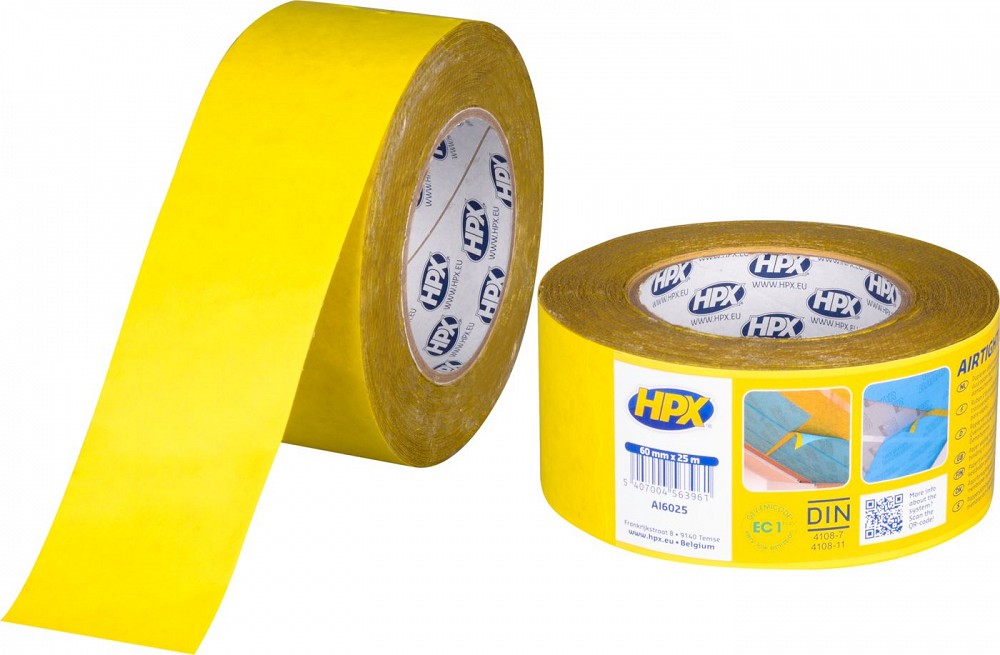 AURUTÕKKETEIP / TIHENDUSTEIP 8700 SISEKASUTUS (OSB JM) 60MMX25M KOLLANE HPX