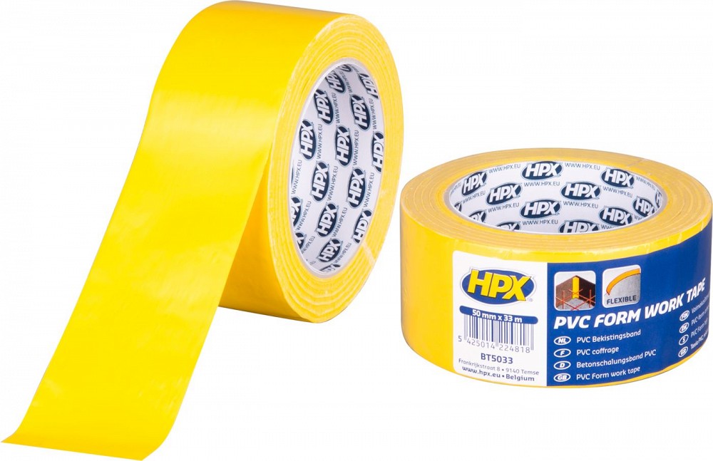 PVC MAALRITEIP / KINNITUSTEIP 7400 50MMX33M KOLLANE HPX