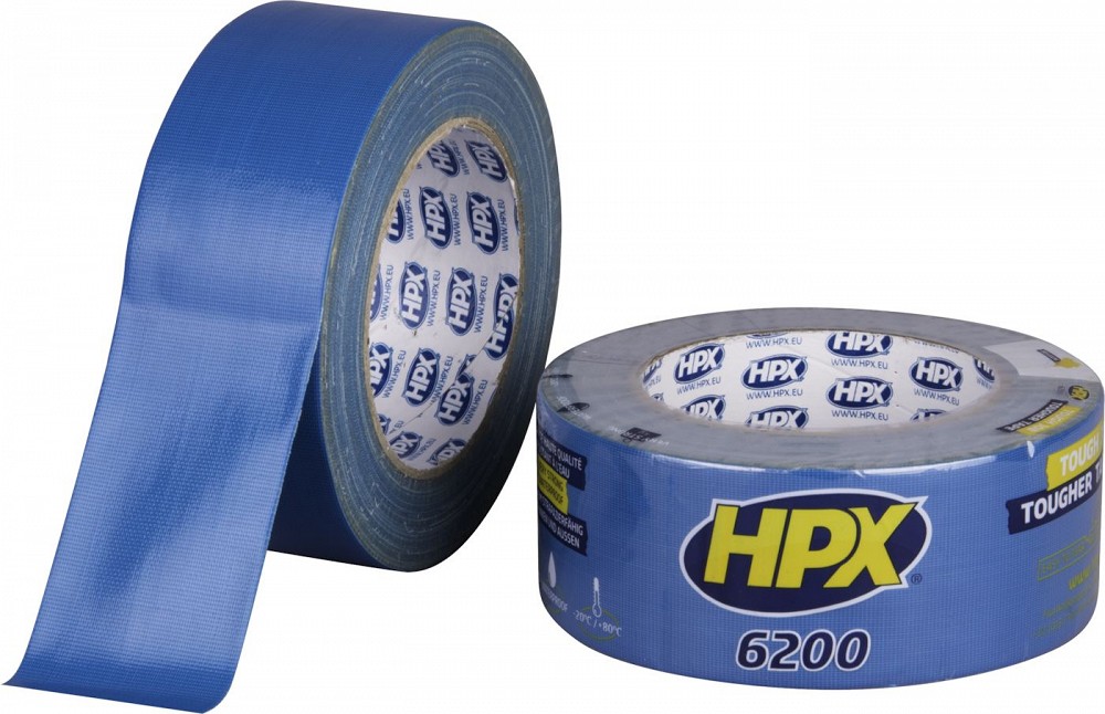 TEIP NIISKUSKINDEL 6200 48MM / 25M HELEDAM SININE SUPER HPX