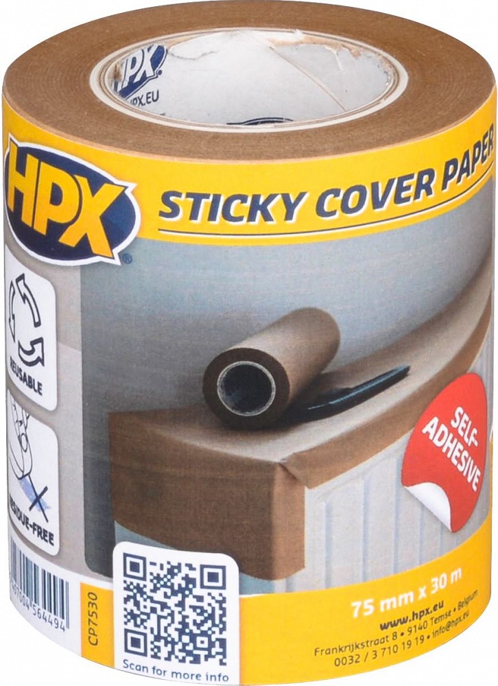 ISELIIMIV JÕUPABER / KATTEPABER 74MMX30M HPX