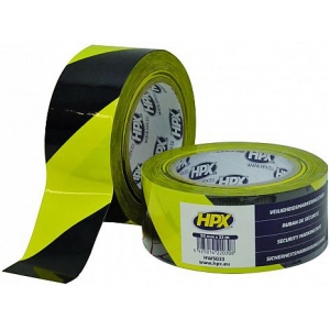 HOIATUSTEIP HD KOLLANE / MUST KALDTRIIPUDEGA 50MM / 33M HPX