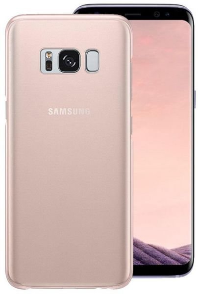 Samsung EF-QG955CPEGWW Original Clear Cover for Samsung G955 Galaxy S8 Plus Clear/Pink (EU Blister)