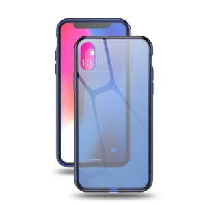 Dux Ducis Light Case Premium High Quality and Protect Silicone Case For Apple iPhone XS Max Transparent - Blue