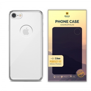 Mocco Original Clear Case 2mm Силиконовый чехол для Apple iPhone 7 Прозрачный (EU Blister)