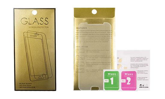 Tempered Glass Gold Mobile Phone Screen Protector LG D855 G3