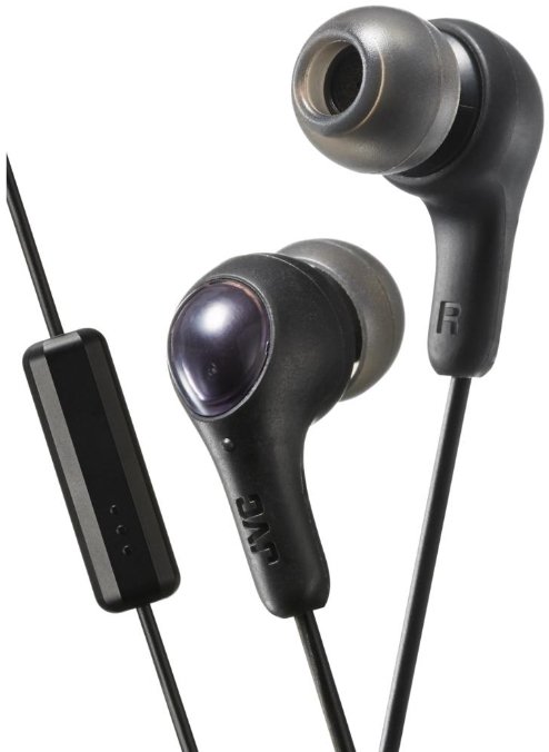 JVC HA-FX7M-B-E Gymy Plus headphones with remote & microphone Black