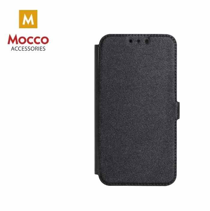 Mocco  Shine Book Case For Huawei Y5 / Y5 Prime (2018) Black