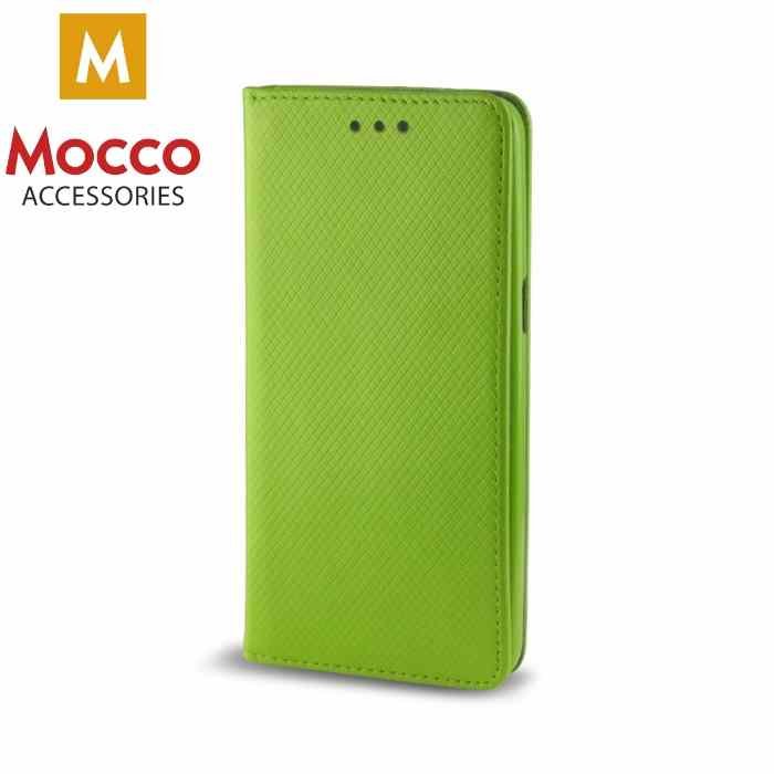 Mocco Smart Magnet Book Case For Apple iPhone XS / X Green