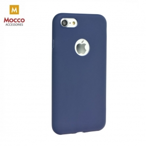 Mocco Soft Magnet Silicone Case With Built In Magnet For Holders for Samsung G950 Galaxy S8 Blue