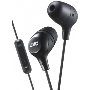 JVC HA-FX38M-B-E Marshmallow headphones with remote & microphone Black