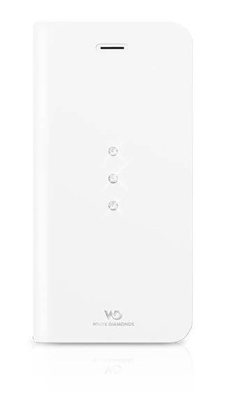 White Diamonds Booklet Wallet Чехол Книжка С Кристалами Swarovski для Apple iPhone 6 / 6S Белый