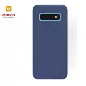 Mocco Soft Magnet Silicone Case With Built In Magnet For Holders for Xiaomi Redmi Note 7 / Note 7 Pro Blue