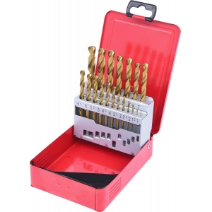19-OS. HSS-TIN MET. PUURIDE KOMPL. 1.0-10.0MM KS TOOLS