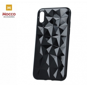 Mocco Trendy Diamonds Силиконовый чехол для Huawei Mate 20 Чёрный