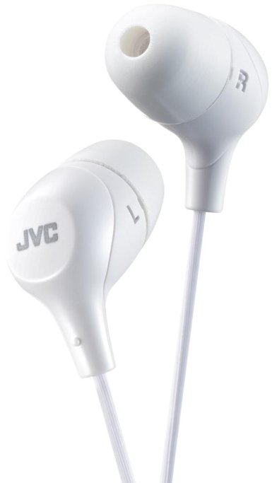 JVC HA-FX38-W-E Marshmallow Headphones White