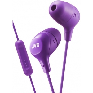 JVC HA-FX38M-P-E Marshmallow наушники с пультом и микрофоном фиолетовый