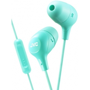 JVC HA-FX38M-G-E Marshmallow Headphones with remote & microphone Green