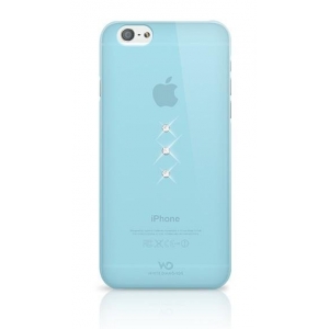 White Diamonds Trinity Case With Swarovski Crystals for Apple iPhone 6 / 6S Transparent - Blue