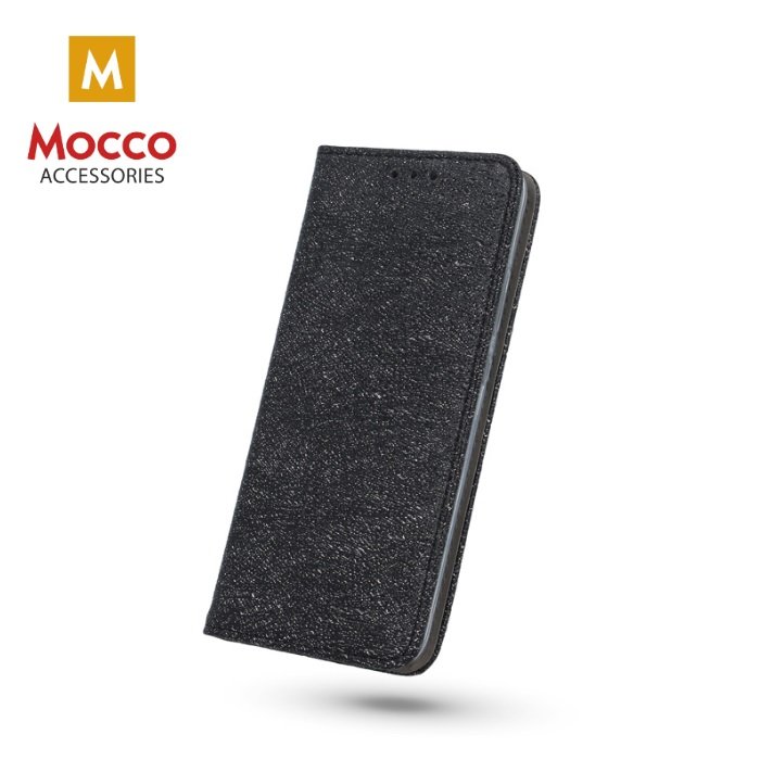 Mocco Smart Shine Book Case For Apple iPhone X Black