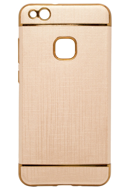 Mocco Exclusive Crown Back Case Silicone Case With Golden Elements for Apple iPhone 6 Plus Gold