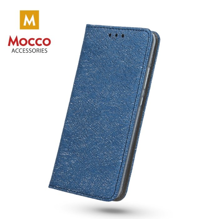 Mocco Smart Shine Book Case For Apple iPhone X Blue