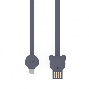 Maoxin Vitality Cat Series Lightning MD818ZM/A / 2.1A / USB и Зарядный кабель 1м Серый (EU Blister)