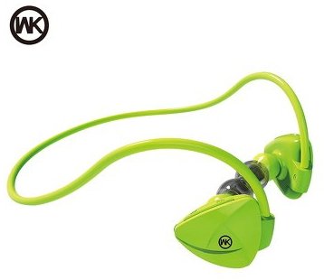 WK-Design BD600 Premium Bluetooth 4.1 / A2DP / HFP / HSP / AVRCP / Sport Headsets Green