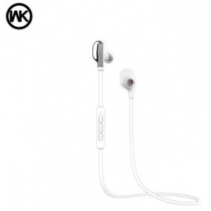 WK-Design Hi-Fi BD200 Premium Bluetooth 4.2 / A2DP / HFP / HSP / AVRCP / Sport Headsets White