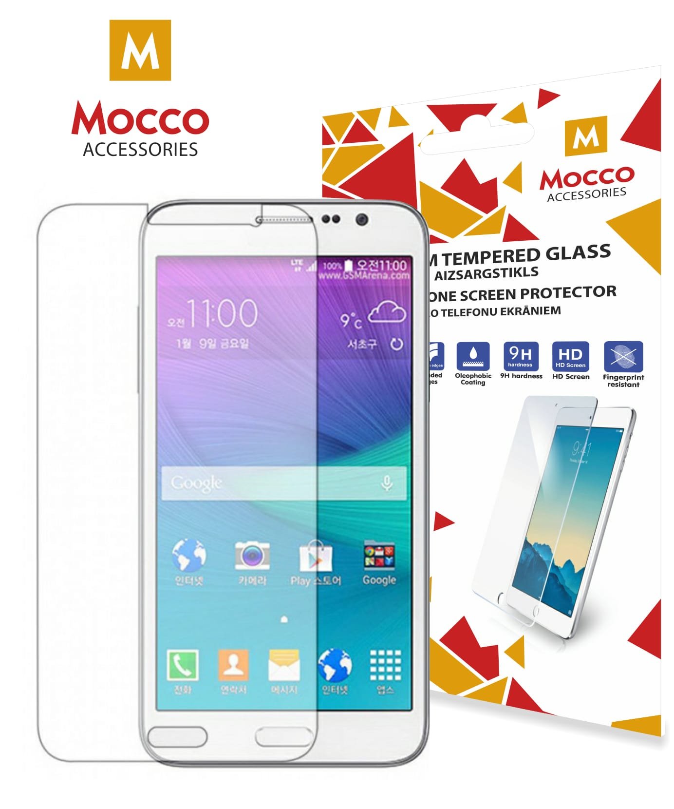 Mocco Tempered Glass Screen Protector Samsung G925 Galaxy S6 Edge (Not Curved)