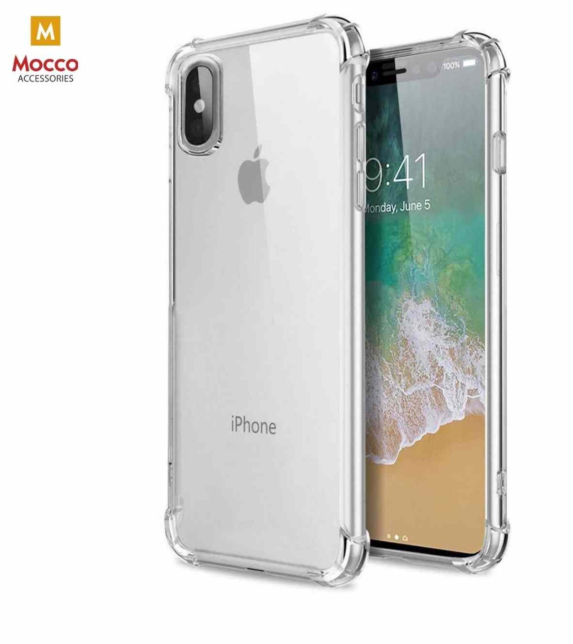 Mocco Anti Shock Case 0.5 mm Silicone Case for Samsung J610 Galaxy J6 Plus (2018) Transparent
