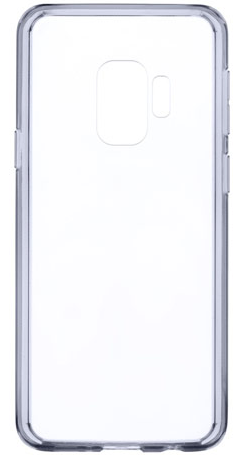 Devia Shockproof Силиконовый Чехол для Samsung G965 Galaxy S9 Plus Прозрачный - Черный