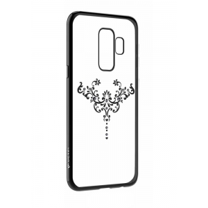 Devia Crystal Iris Силиконовый Чехол С Кристалами Swarovsky для Samsung G960 Galaxy S9 Черный