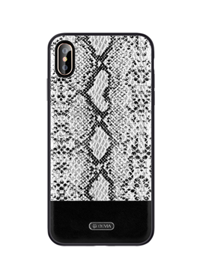 Devia Python Silicone Back Case Apple iPhone XS Max White