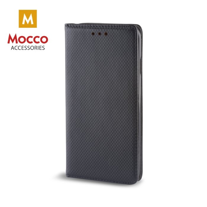 Mocco Smart Magnet Book Case For Huawei Y9 (2018) Black