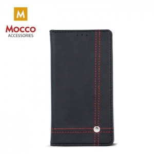 Mocco Smart Focus Book Case For LG K10 (2017) X400 / M250N Black / Red