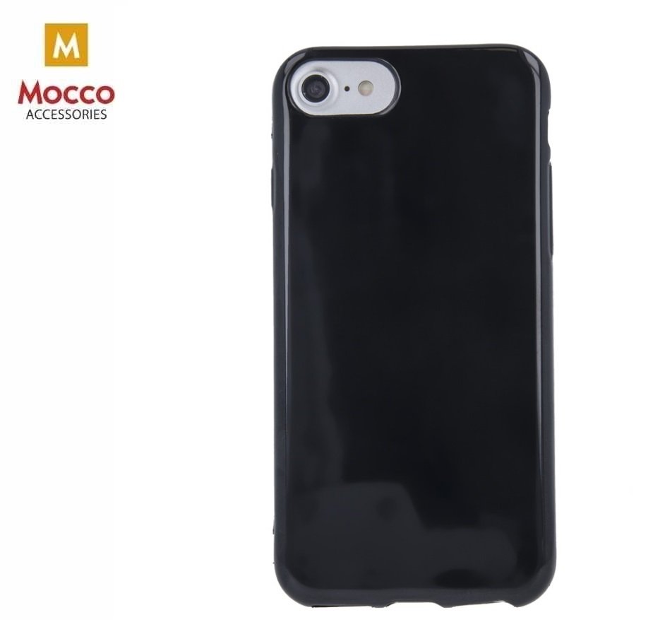 Mocco Jelly Back Case Silicone Case for Apple iPhone X / XS Black