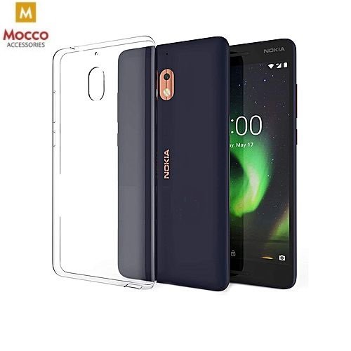 Mocco Ultra Back Case 0.3 mm Silicone Case for Nokia 8 Transparent