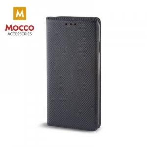 Mocco Smart Magnet Book Case For Samsung A320 Galaxy A3  (2017) Black