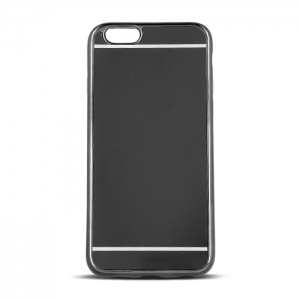 Beeyo Mirror Silicone Back Case With Mirror For Samsung A310 Galaxy A3 (2016) Black