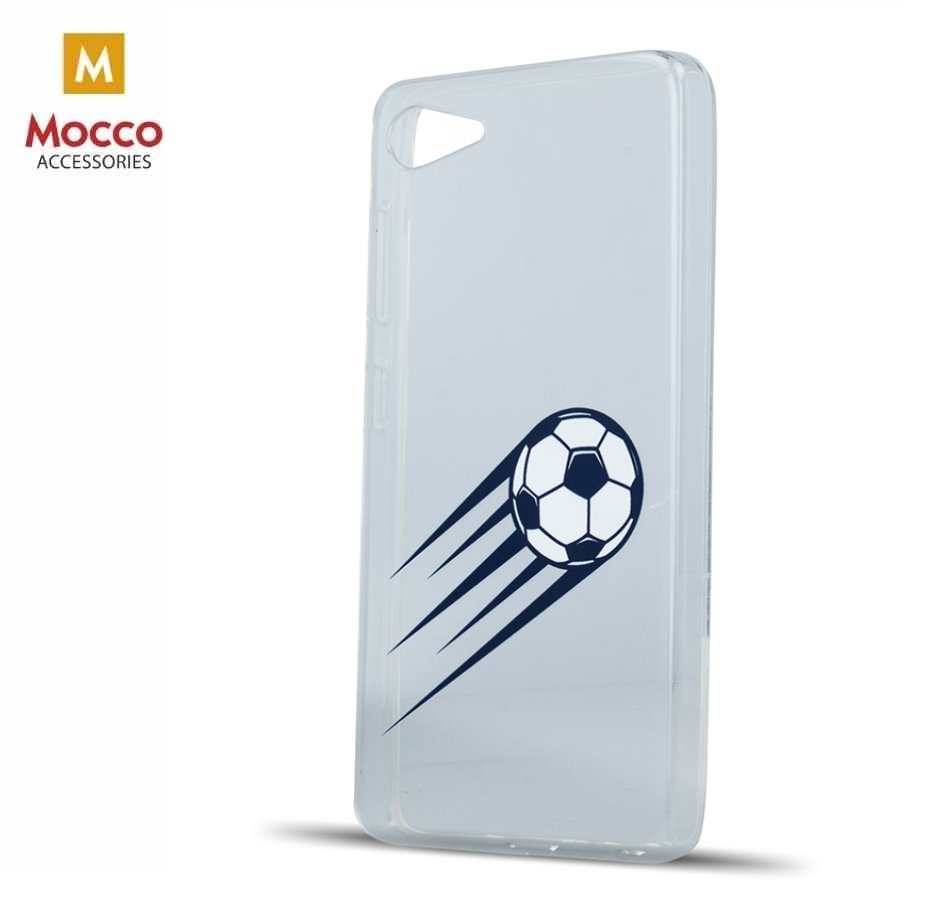 Mocco Trendy Football Silicone Back Case for Apple iPhone XS / X