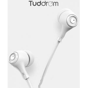 Tuddrom Mo2 Fashion Universal Headset with Microphone / Remote / 3.5mm / White